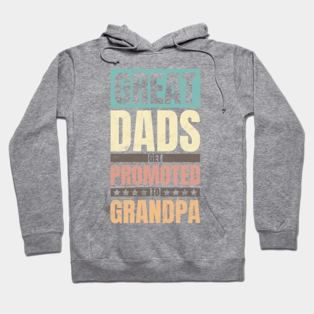 Dad Promoted To Grandpa Hoodie by avshirtnation